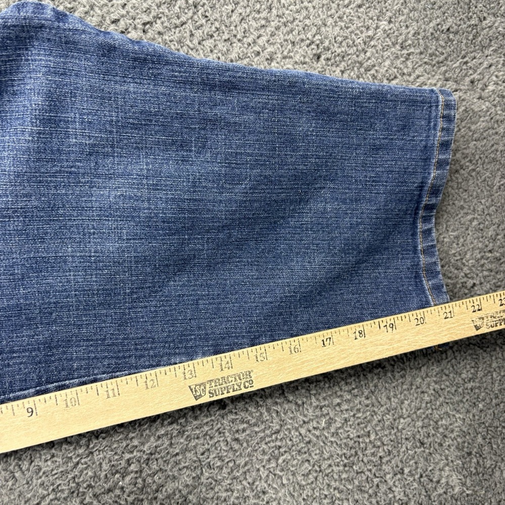 St Johns Bay Jeans Women 20W (36x21) Highrise Stretch Blue Denim - Picture 6 of 9